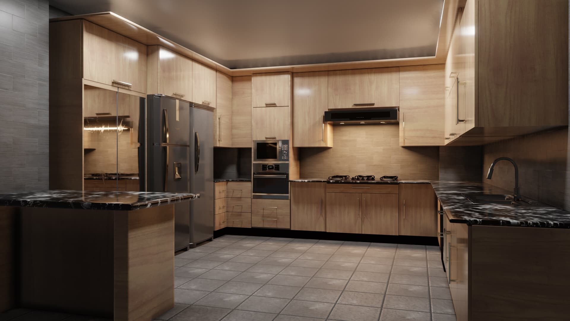 Cozy Scandinavian Kitchen